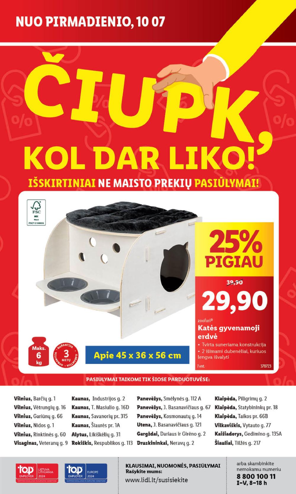 lidl - LIDL - Čiupk, kol dar liko! (2024 10 07 - 2024 10 13) - page: 10