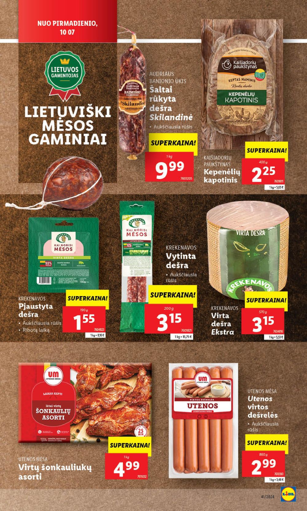 lidl - LIDL - Maisto prekių pasiūlymai (2024 10 07 - 2024 10 13) - page: 28