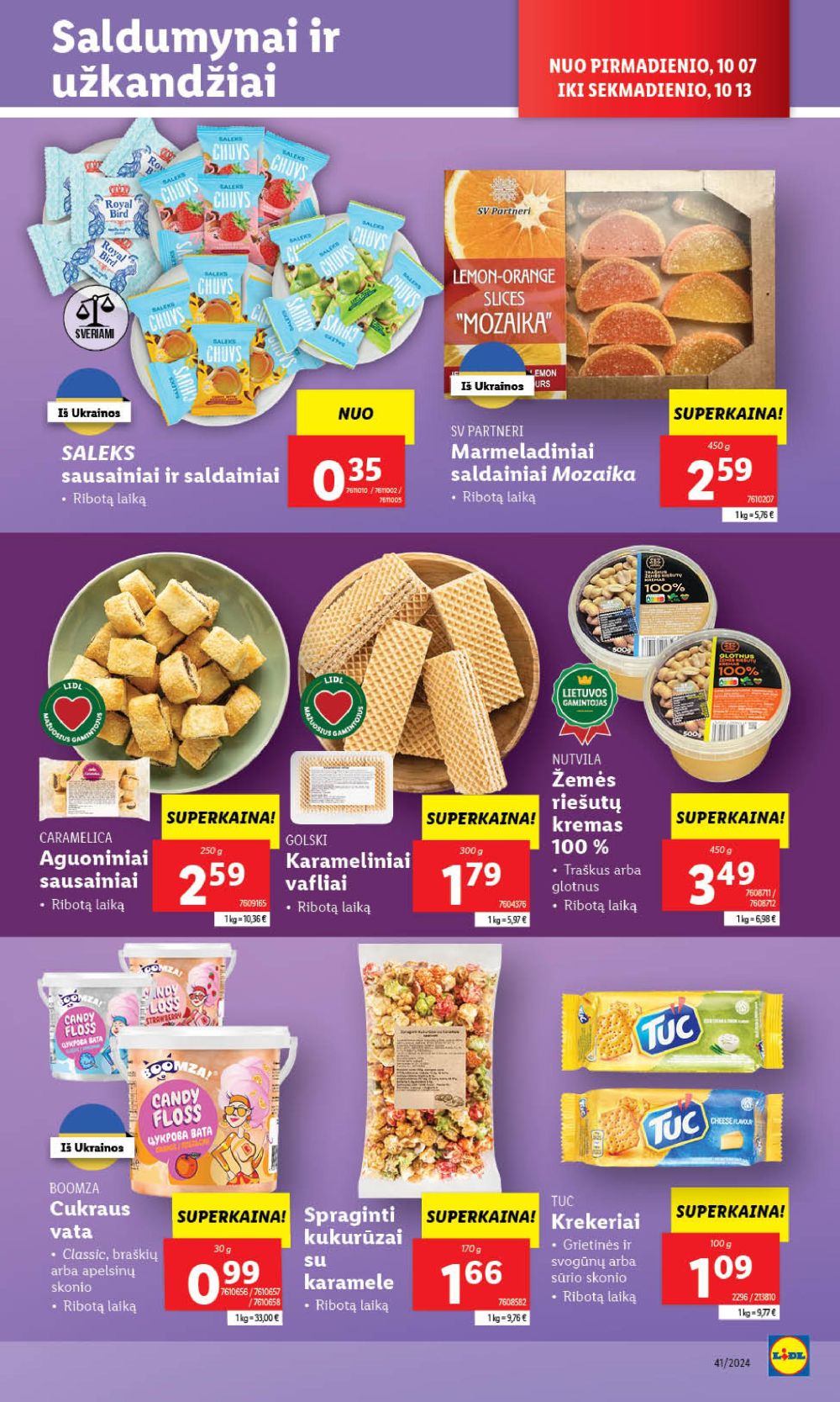 lidl - LIDL - Maisto prekių pasiūlymai (2024 10 07 - 2024 10 13) - page: 32