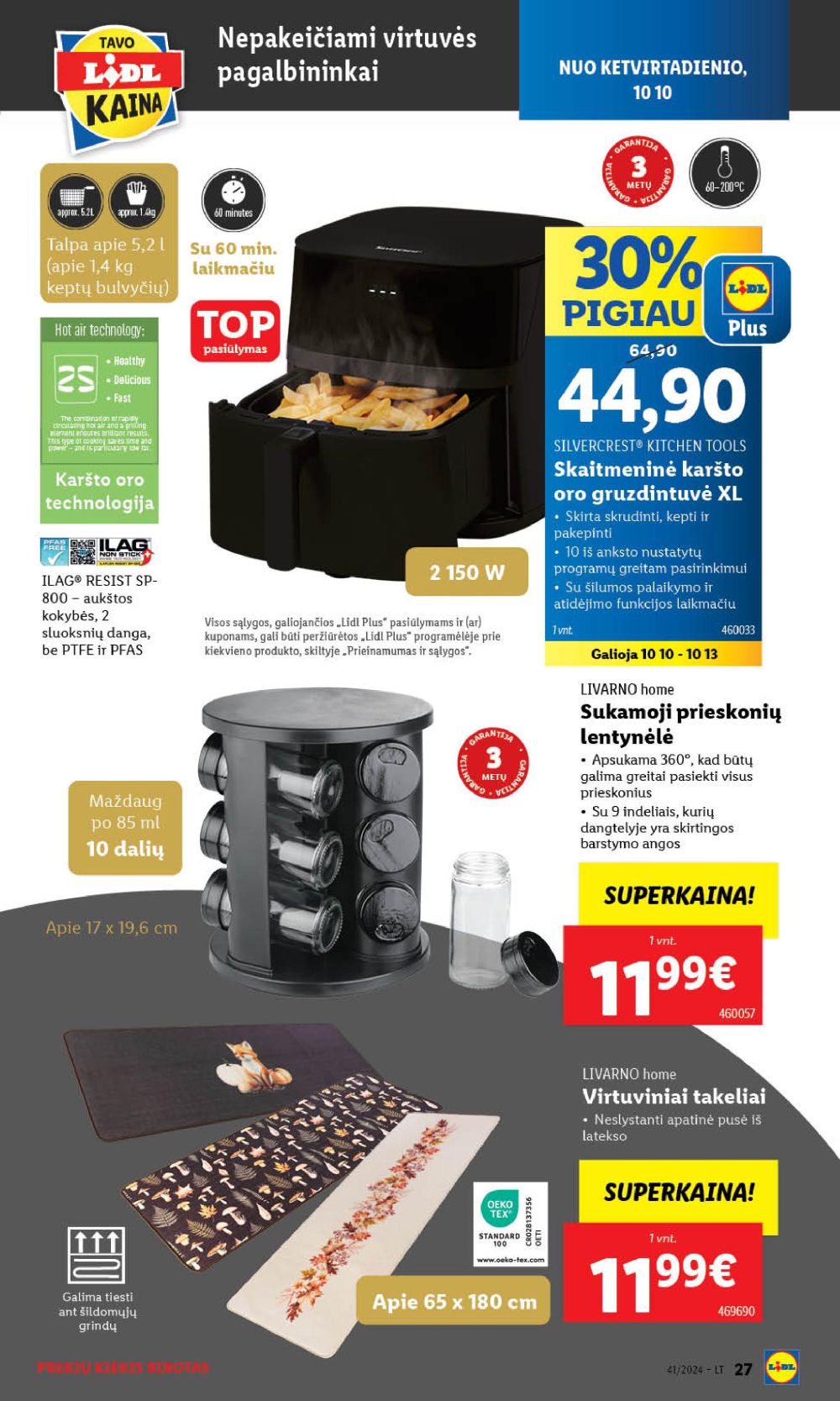 lidl - LIDL - Ne maisto prekių pasiūlymai (2024 10 07 - 2024 10 13) - page: 27