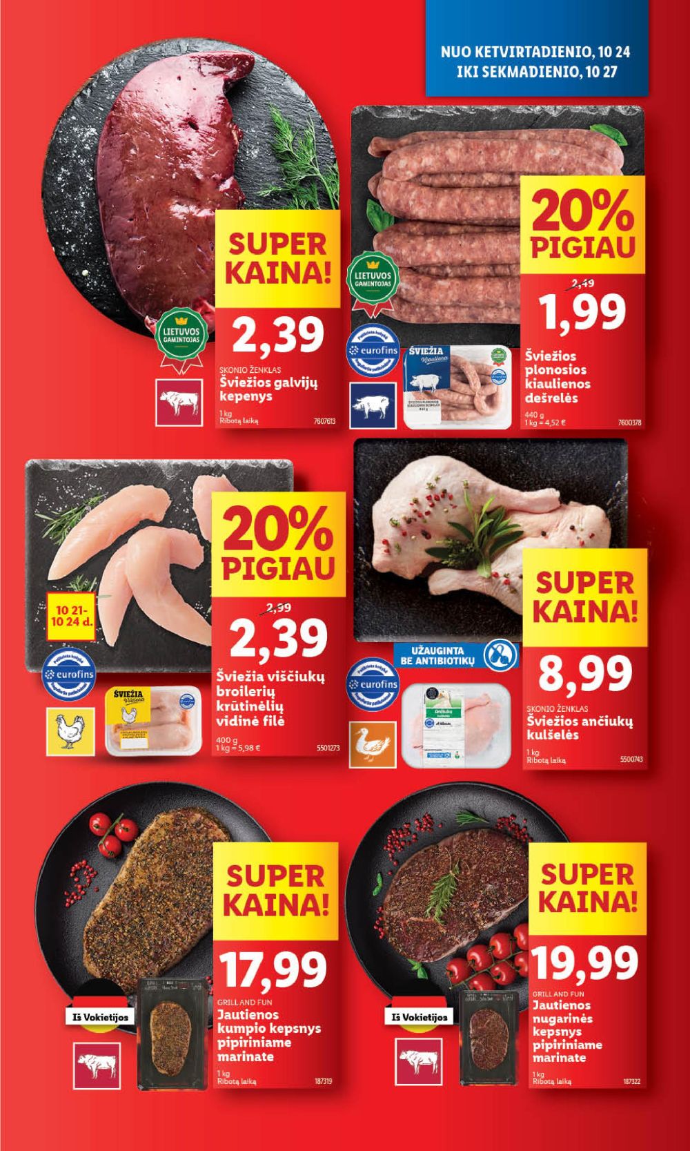 lidl - LIDL - Maisto prekių pasiūlymai (2024 10 24 - 2024 10 27) - page: 3