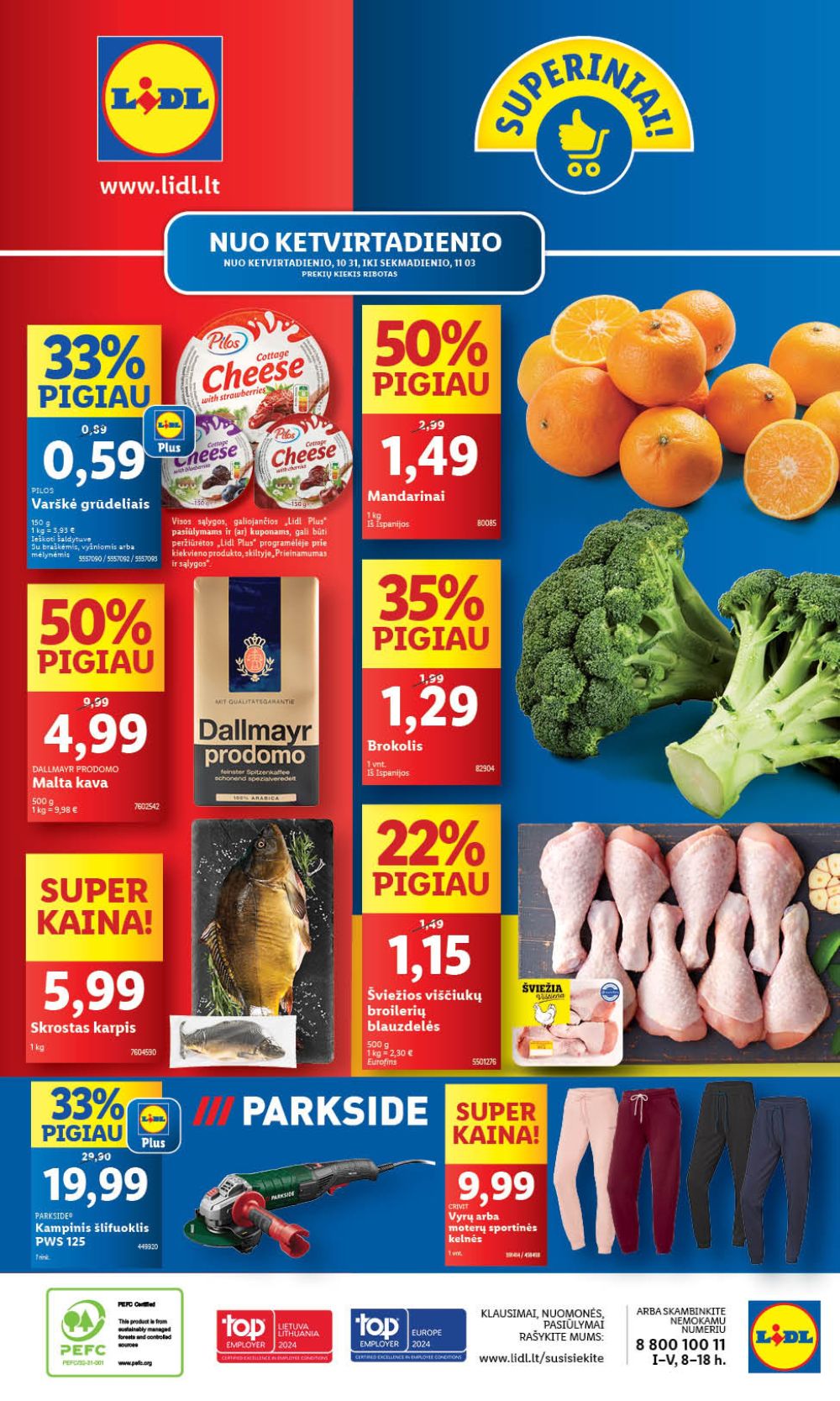 lidl - LIDL - Maisto prekių pasiūlymai (2024 10 28 - 2024 11 03) - page: 40