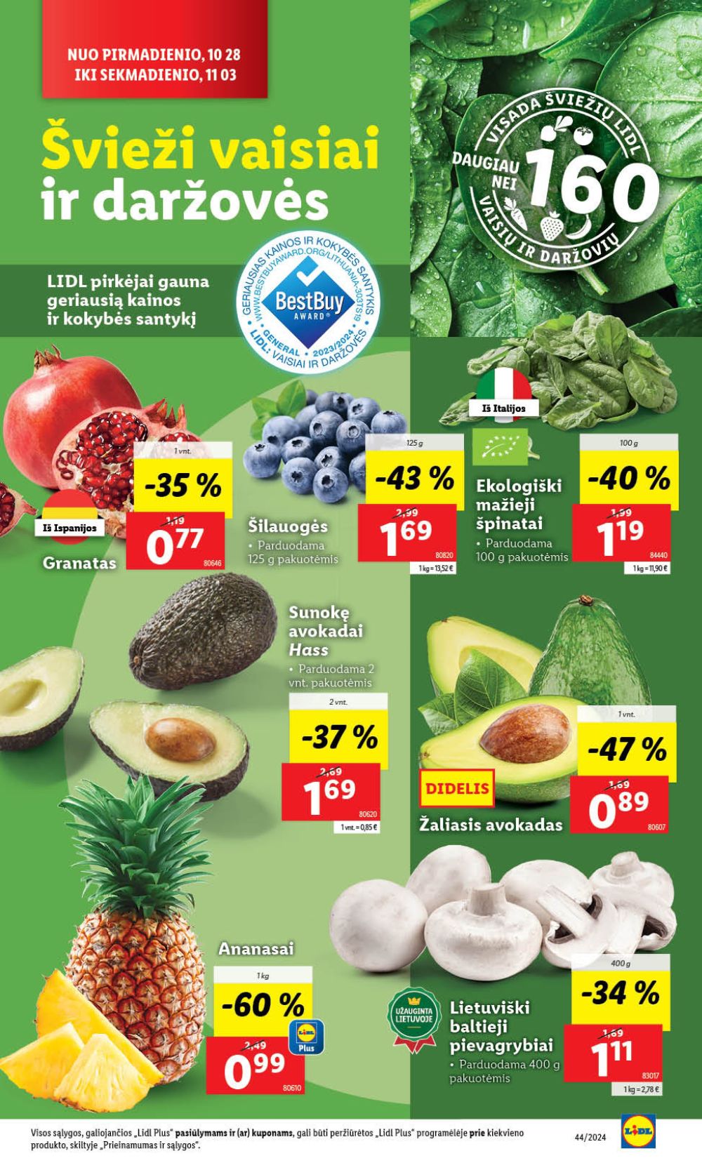 lidl - LIDL - Maisto prekių pasiūlymai (2024 10 28 - 2024 11 03) - page: 4