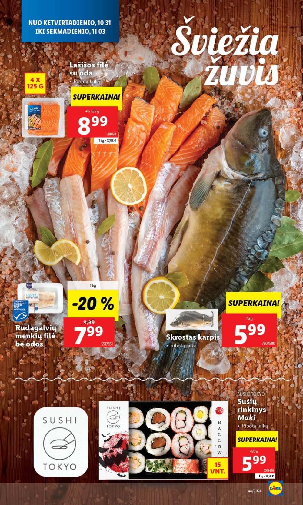 lidl - LIDL - Maisto prekių pasiūlymai (2024 10 28 - 2024 11 03) - page: 42