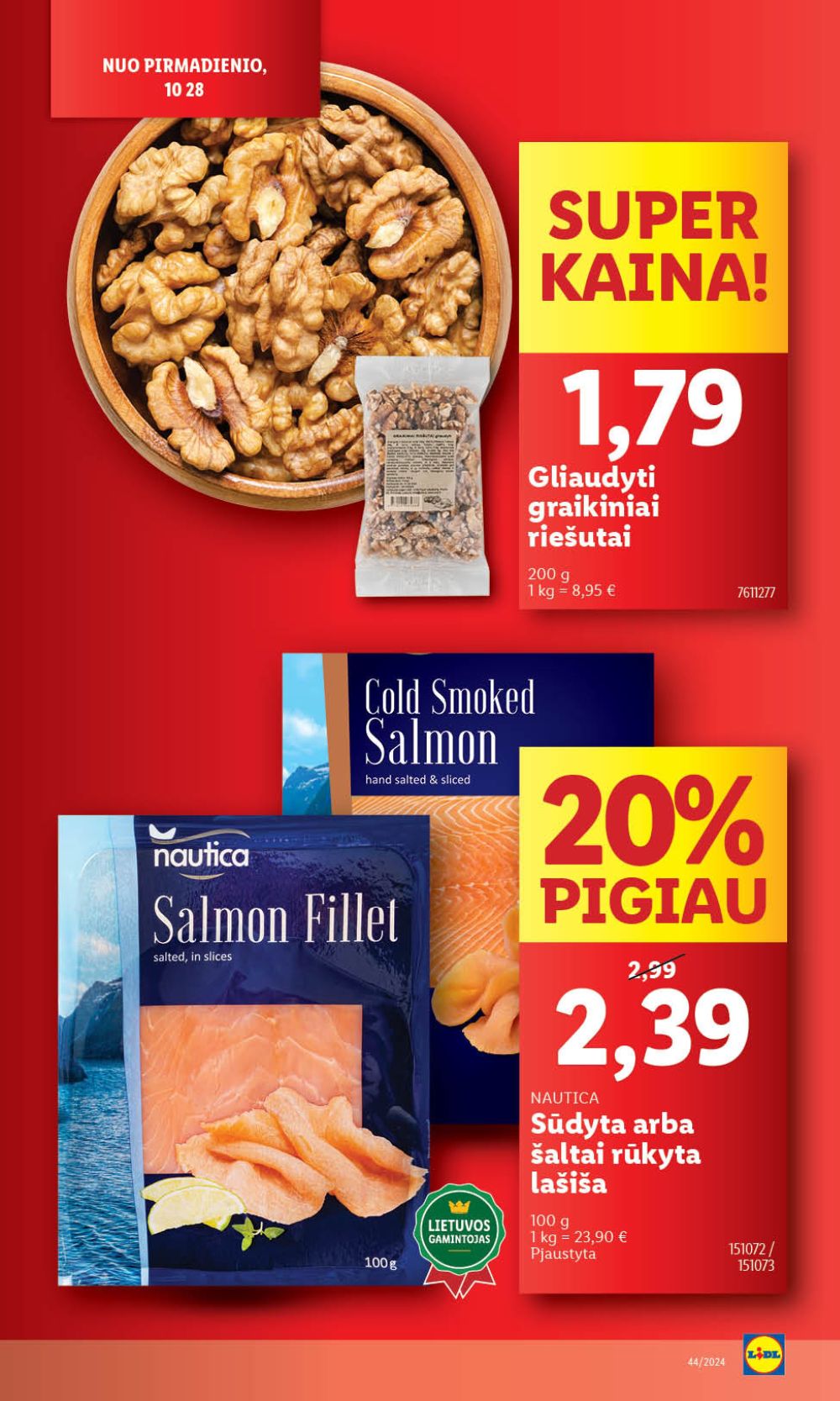 lidl - LIDL - Maisto prekių pasiūlymai (2024 10 28 - 2024 11 03) - page: 15