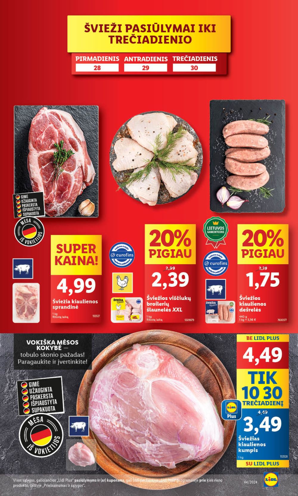 lidl - LIDL - Maisto prekių pasiūlymai (2024 10 28 - 2024 11 03) - page: 3