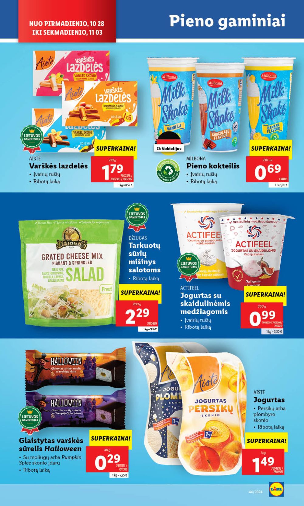 lidl - LIDL - Maisto prekių pasiūlymai (2024 10 28 - 2024 11 03) - page: 24