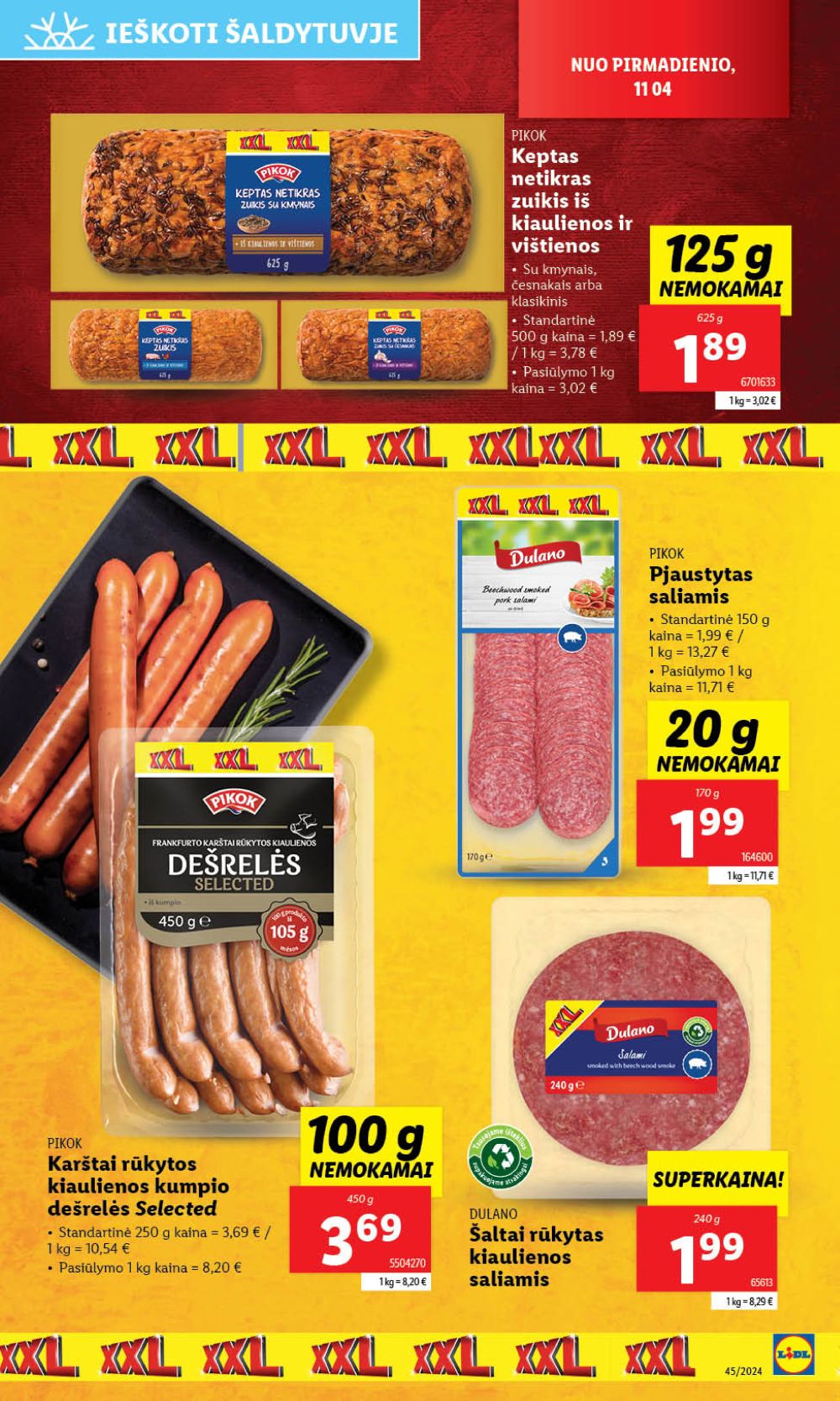 lidl - LIDL - XXL savaitė (2024 11 04 - 2024 11 10) - page: 2