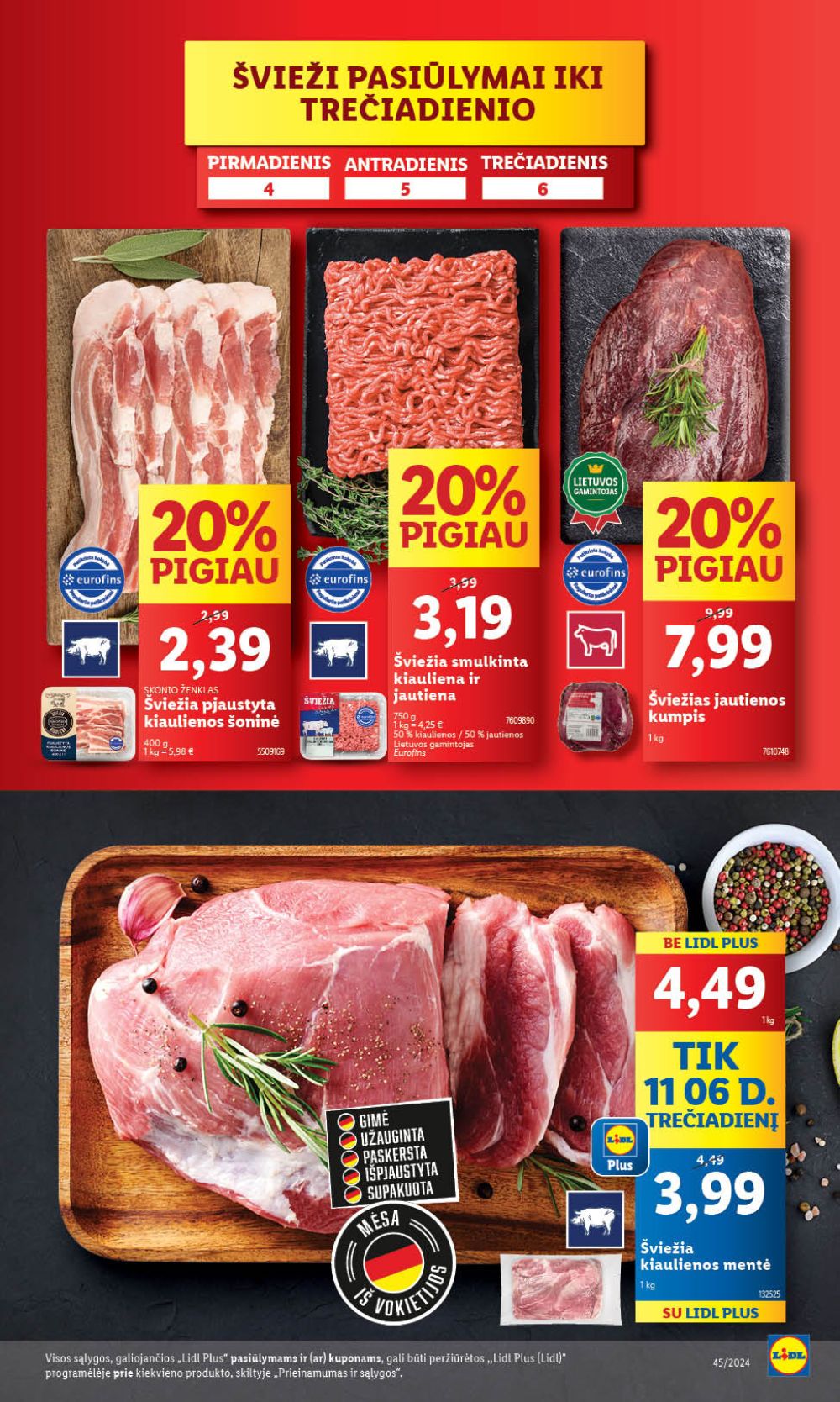 lidl - LIDL - Maisto prekių pasiūlymai (2024 11 04 - 2024 11 10) - page: 3