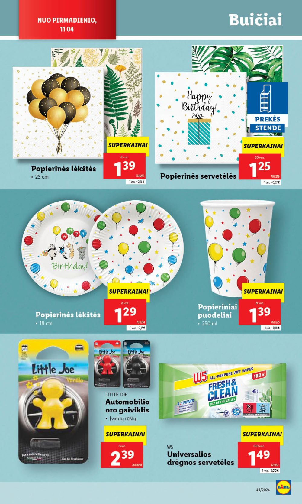 lidl - LIDL - Maisto prekių pasiūlymai (2024 11 04 - 2024 11 10) - page: 42