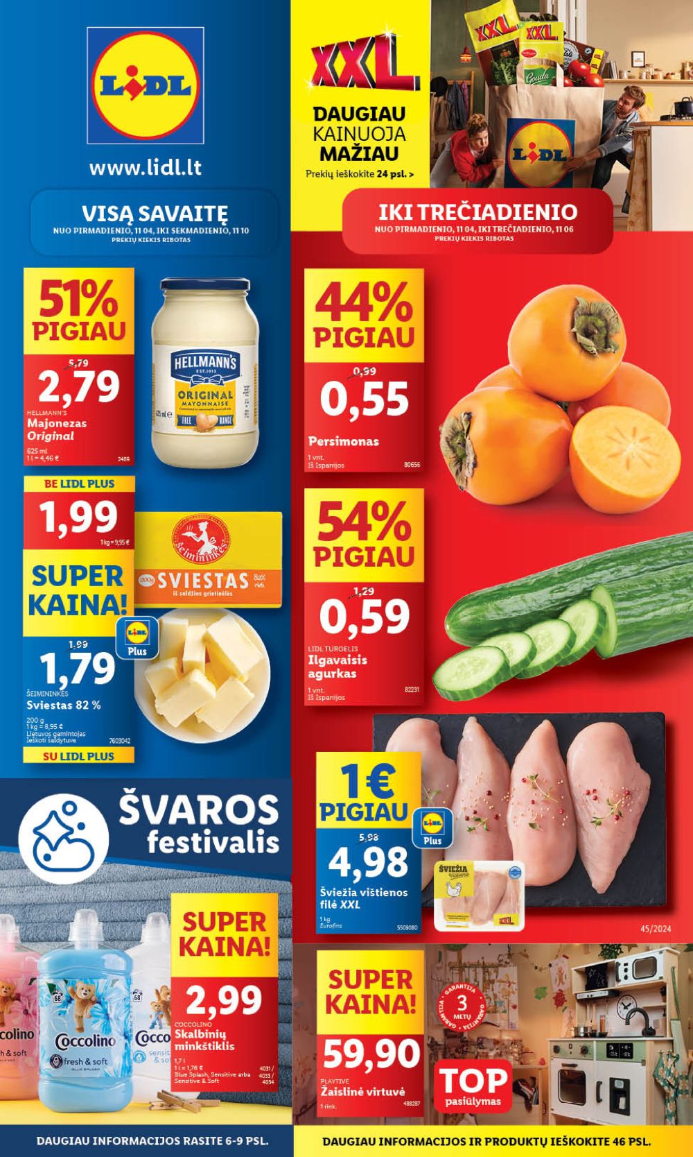 lidl - LIDL - Maisto prekių pasiūlymai (2024 11 04 - 2024 11 10)