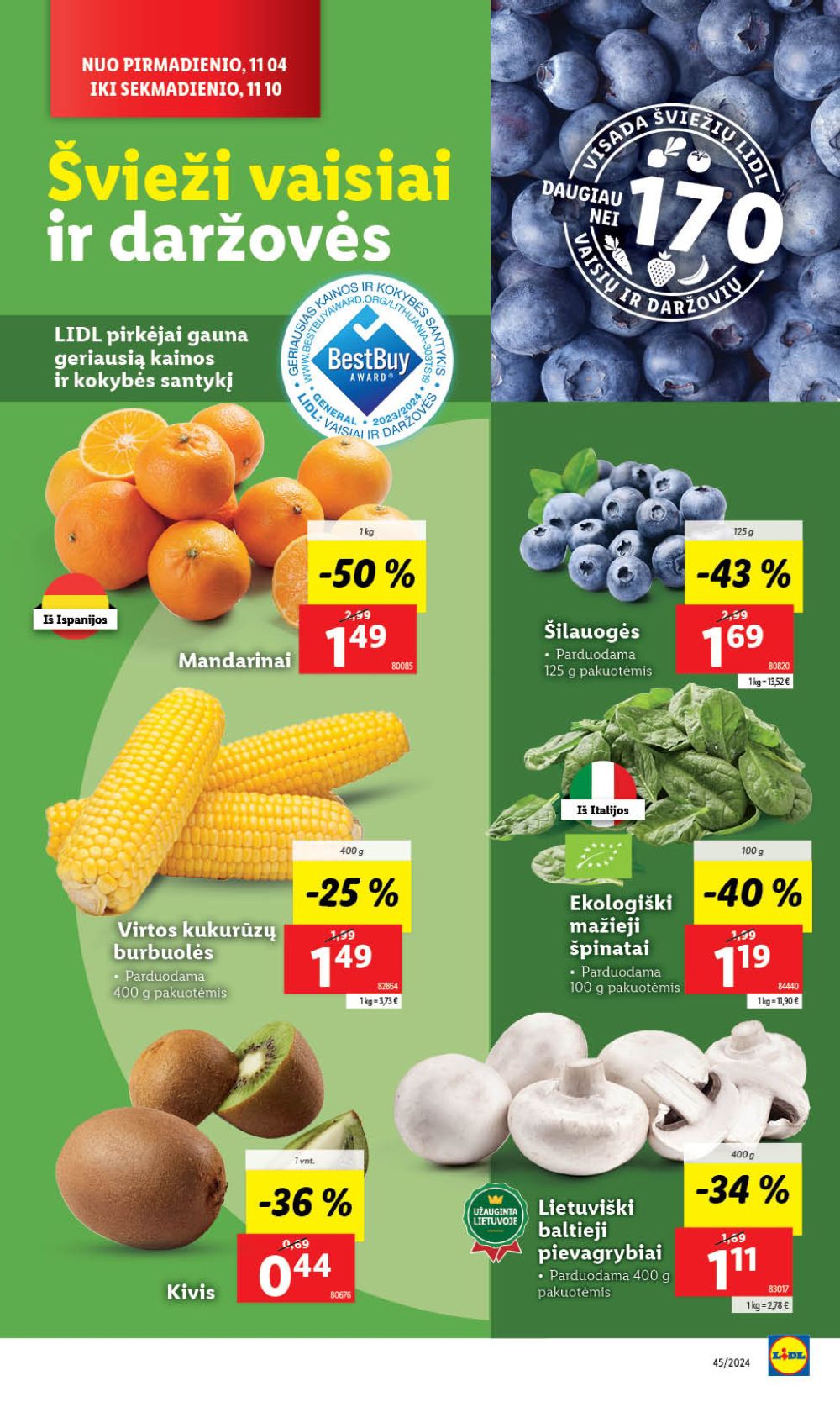 lidl - LIDL - Maisto prekių pasiūlymai (2024 11 04 - 2024 11 10) - page: 6