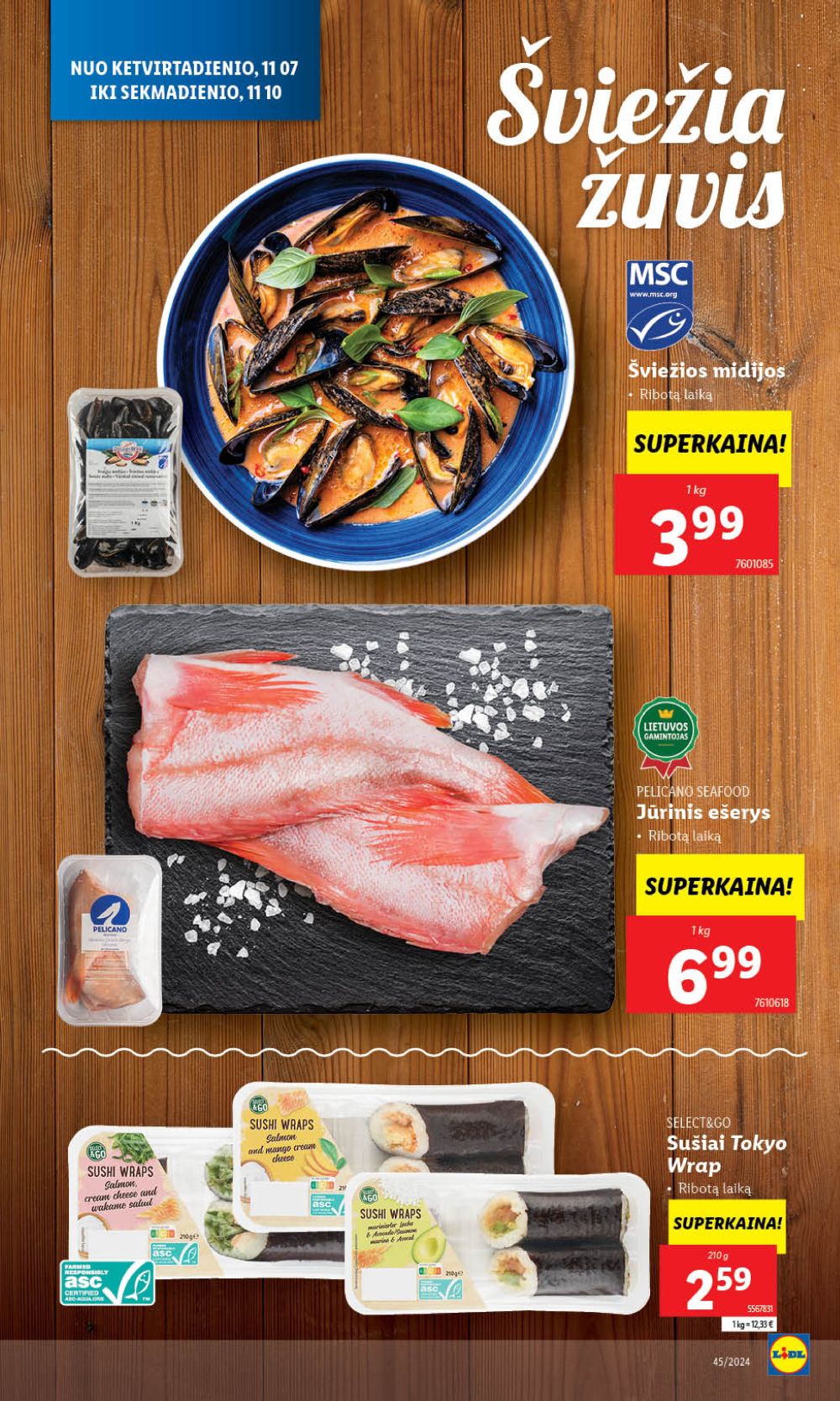 lidl - LIDL - Maisto prekių pasiūlymai (2024 11 07 - 2024 11 10) - page: 6