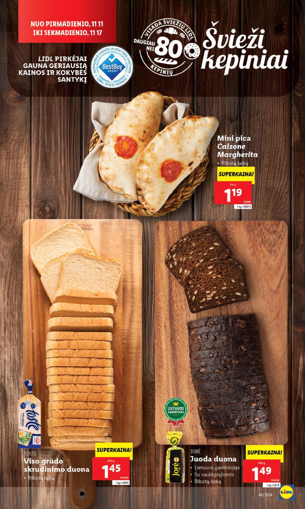 lidl - LIDL - Maisto prekių pasiūlymai (2024 11 11 - 2024 11 17) - page: 6