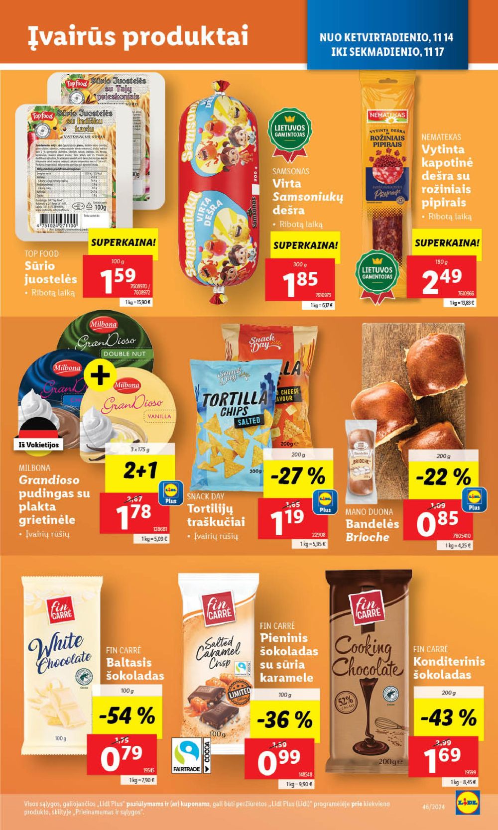 lidl - LIDL - Maisto prekių pasiūlymai (2024 11 11 - 2024 11 17) - page: 40