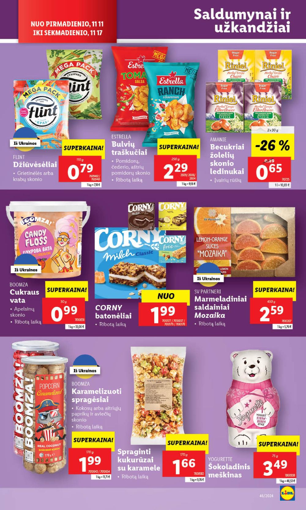 lidl - LIDL - Maisto prekių pasiūlymai (2024 11 11 - 2024 11 17) - page: 24