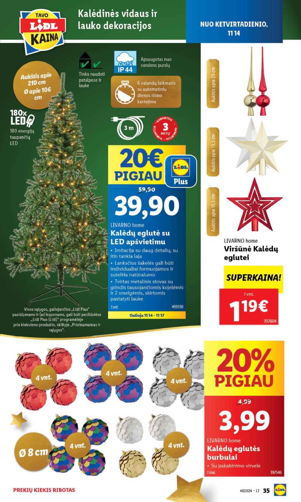 lidl - LIDL - Ne maisto prekių pasiūlymai (2024 11 11 - 2024 11 17) - page: 35