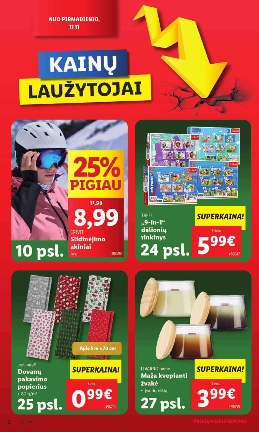 lidl - LIDL - Ne maisto prekių pasiūlymai (2024 11 11 - 2024 11 17) - page: 2