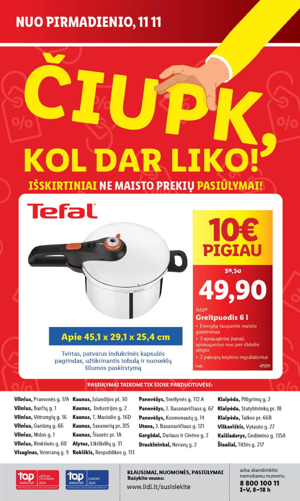 lidl - LIDL - Čiupk, kol dar liko (2024 11 11 -) - page: 10