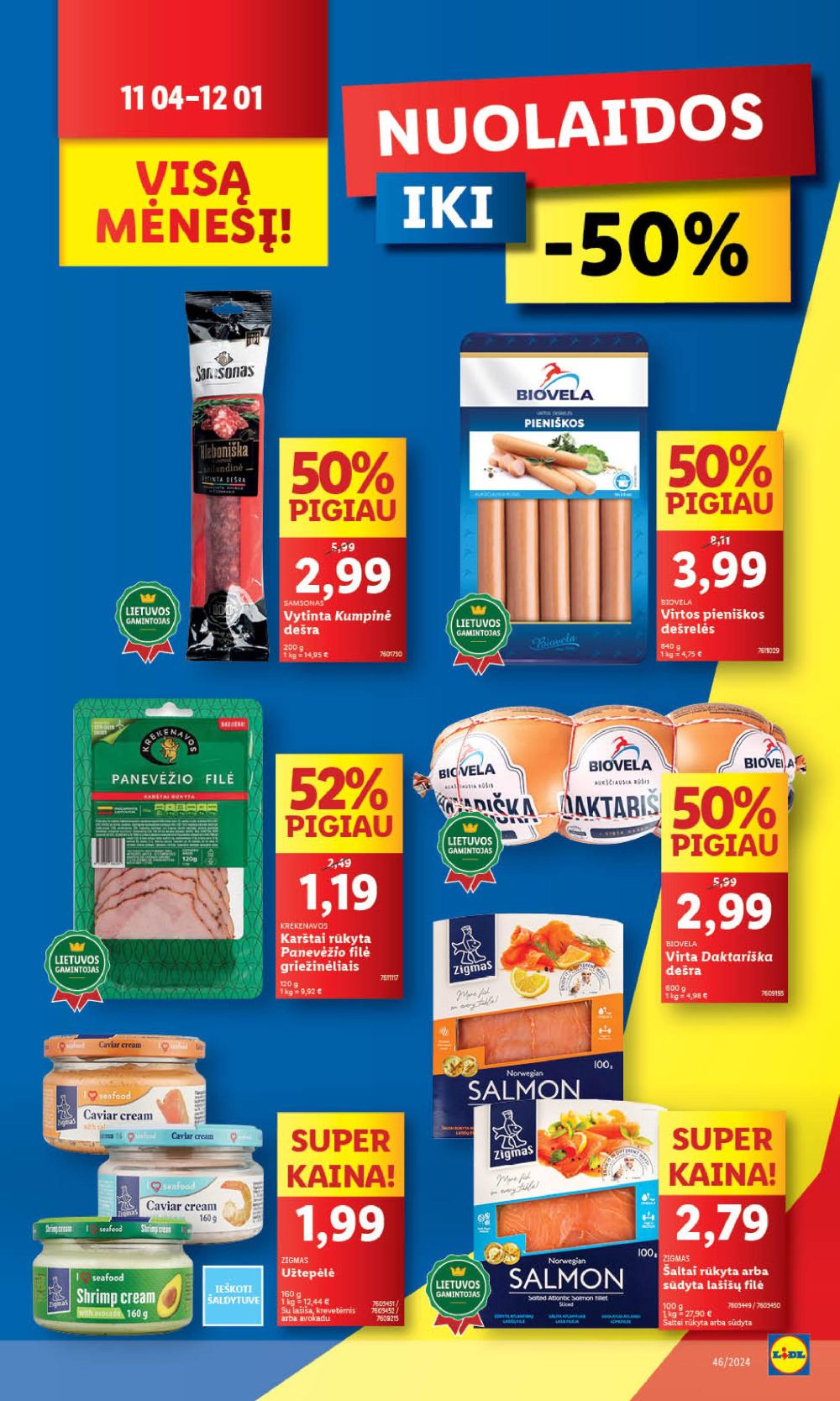 lidl - LIDL - Maisto prekių pasiūlymai (2024 11 14 - 2024 11 17) - page: 24