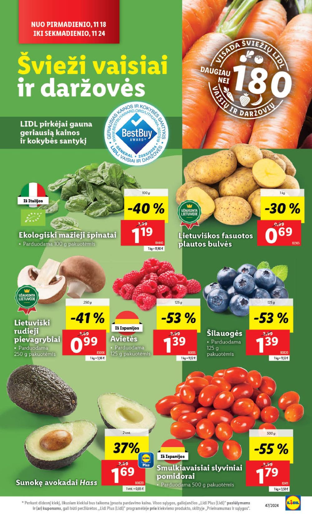 lidl - LIDL - Maisto prekių pasiūlymai (2024 11 18 - 2024 11 24) - page: 2