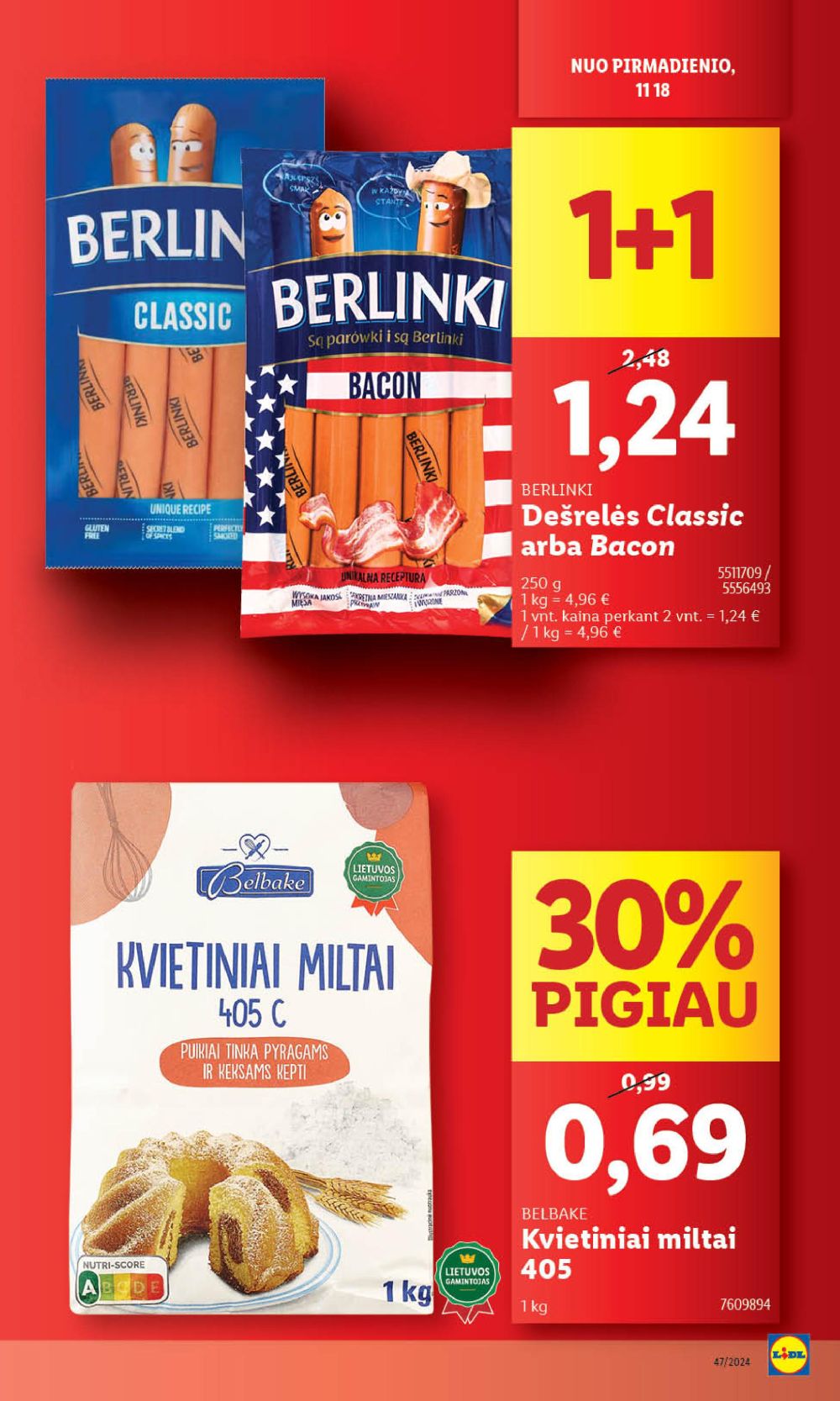 lidl - LIDL - Maisto prekių pasiūlymai (2024 11 18 - 2024 11 24) - page: 11