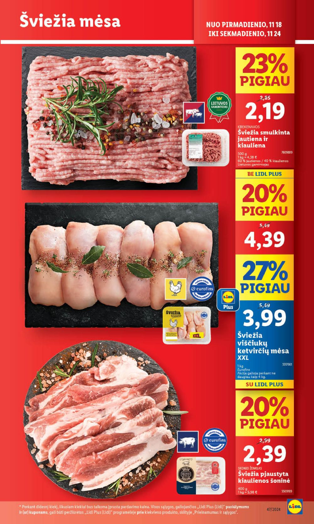 lidl - LIDL - Maisto prekių pasiūlymai (2024 11 18 - 2024 11 24) - page: 4