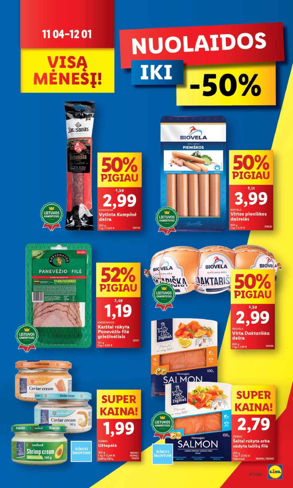 lidl - LIDL - Maisto prekių pasiūlymai (2024 11 18 - 2024 11 24) - page: 8