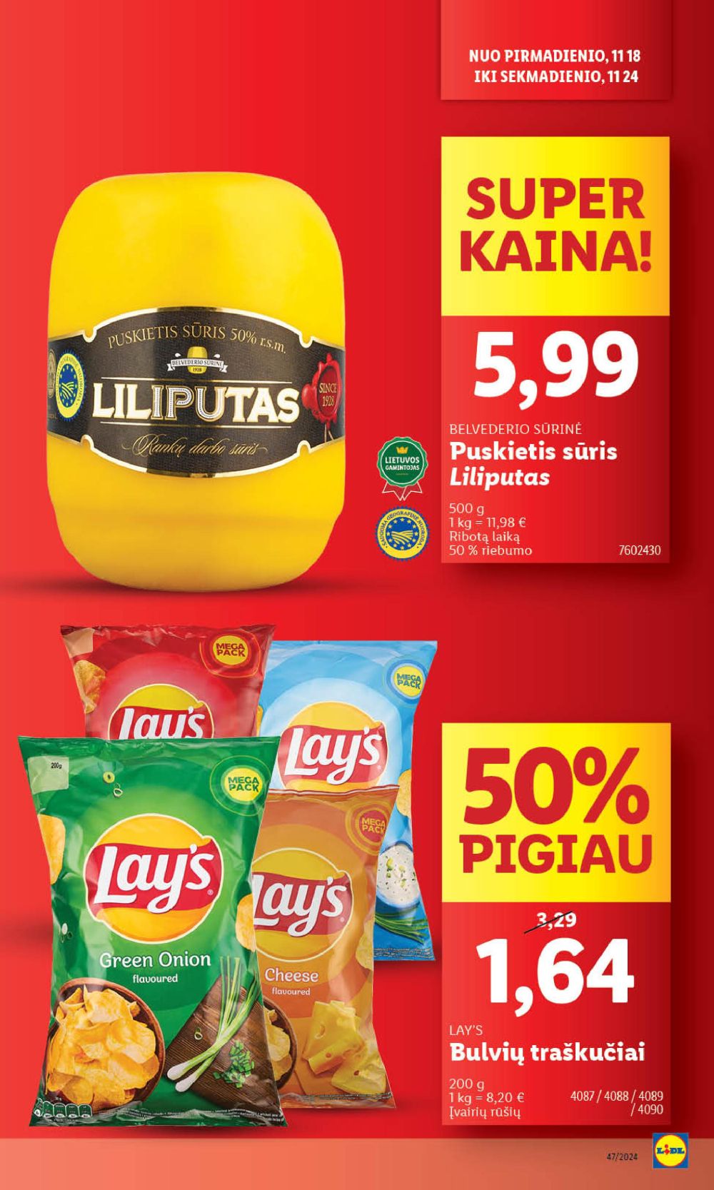 lidl - LIDL - Maisto prekių pasiūlymai (2024 11 18 - 2024 11 24) - page: 10