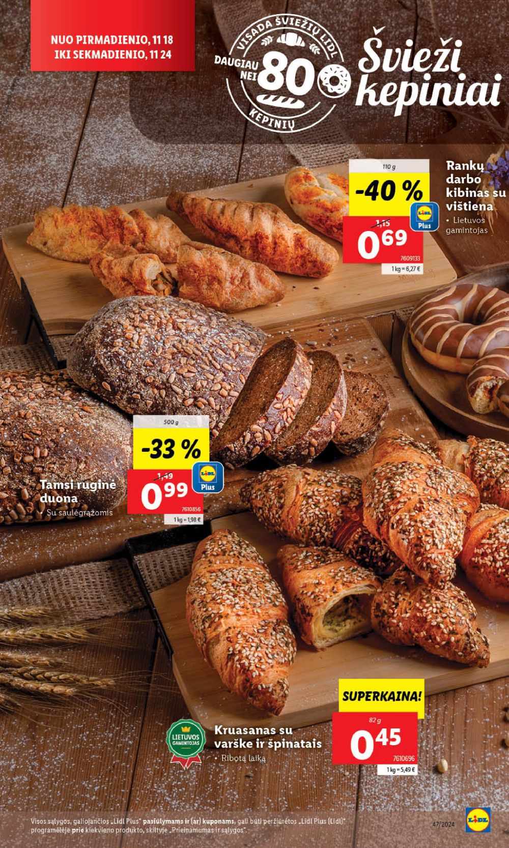 lidl - LIDL - Maisto prekių pasiūlymai (2024 11 18 - 2024 11 24) - page: 14