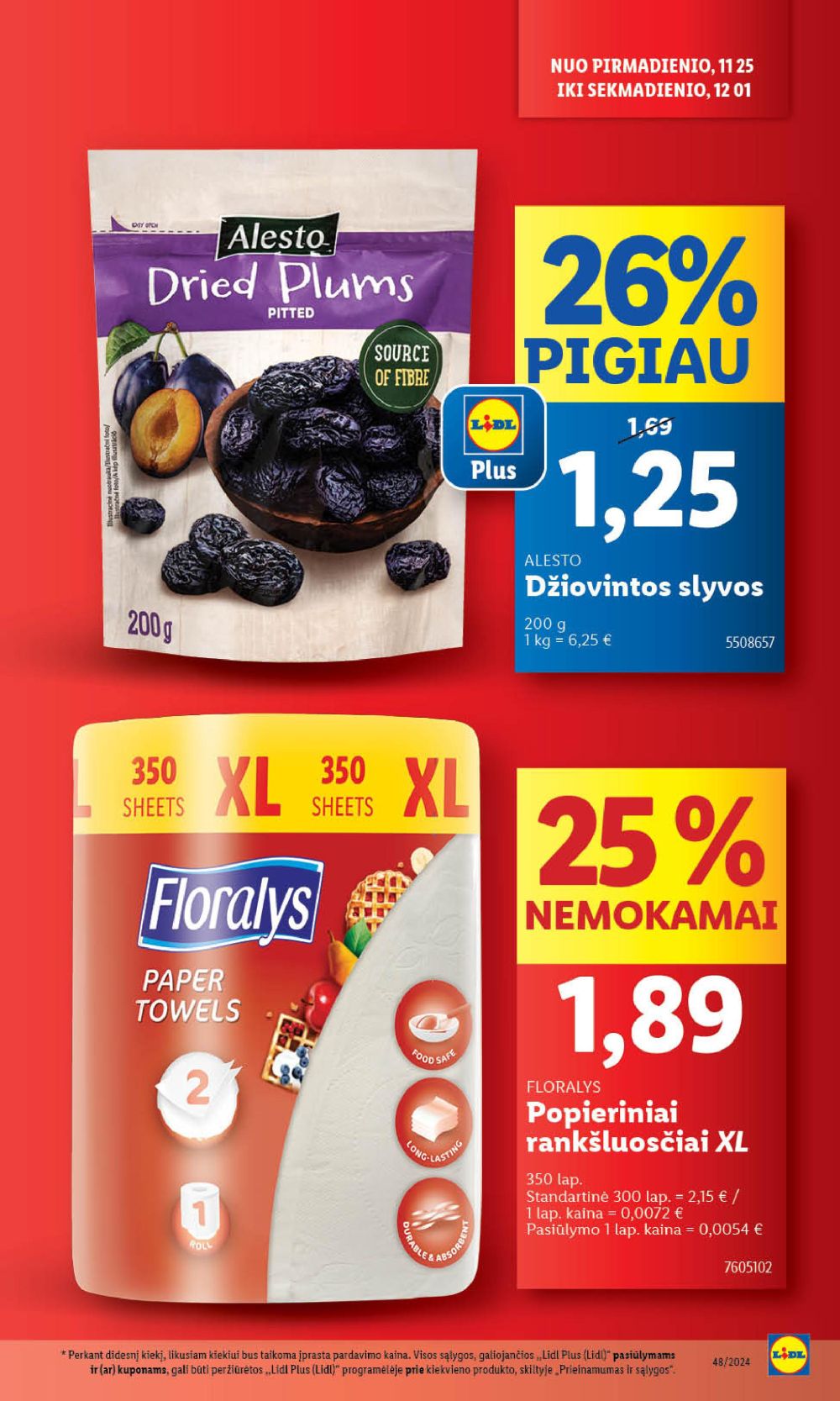 lidl - LIDL - Maisto prekių pasiūlymai (2024 11 25 - 2024 12 01) - page: 15