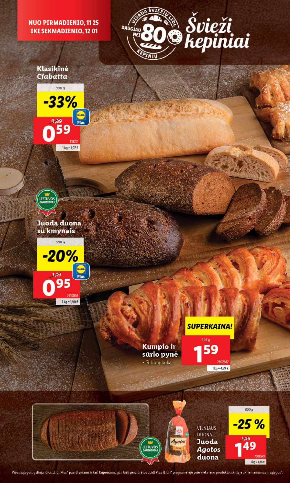 lidl - LIDL - Maisto prekių pasiūlymai (2024 11 25 - 2024 12 01) - page: 8