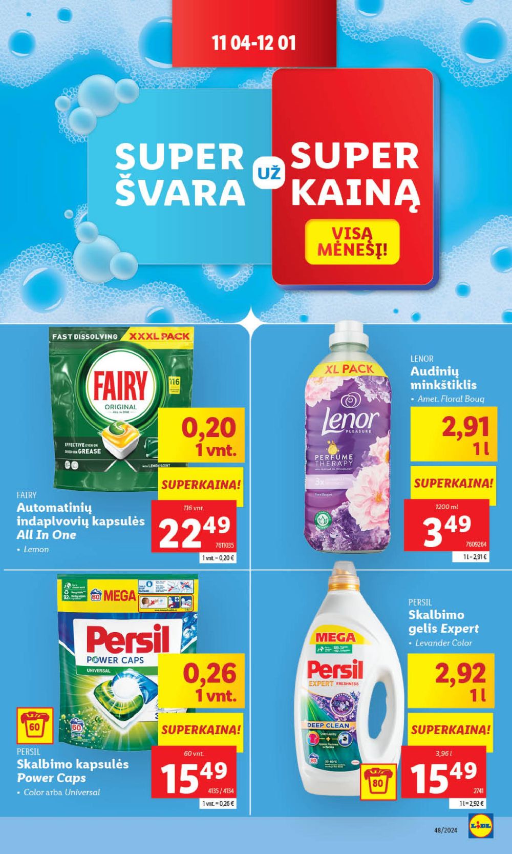 lidl - LIDL - Maisto prekių pasiūlymai (2024 11 25 - 2024 12 01) - page: 36