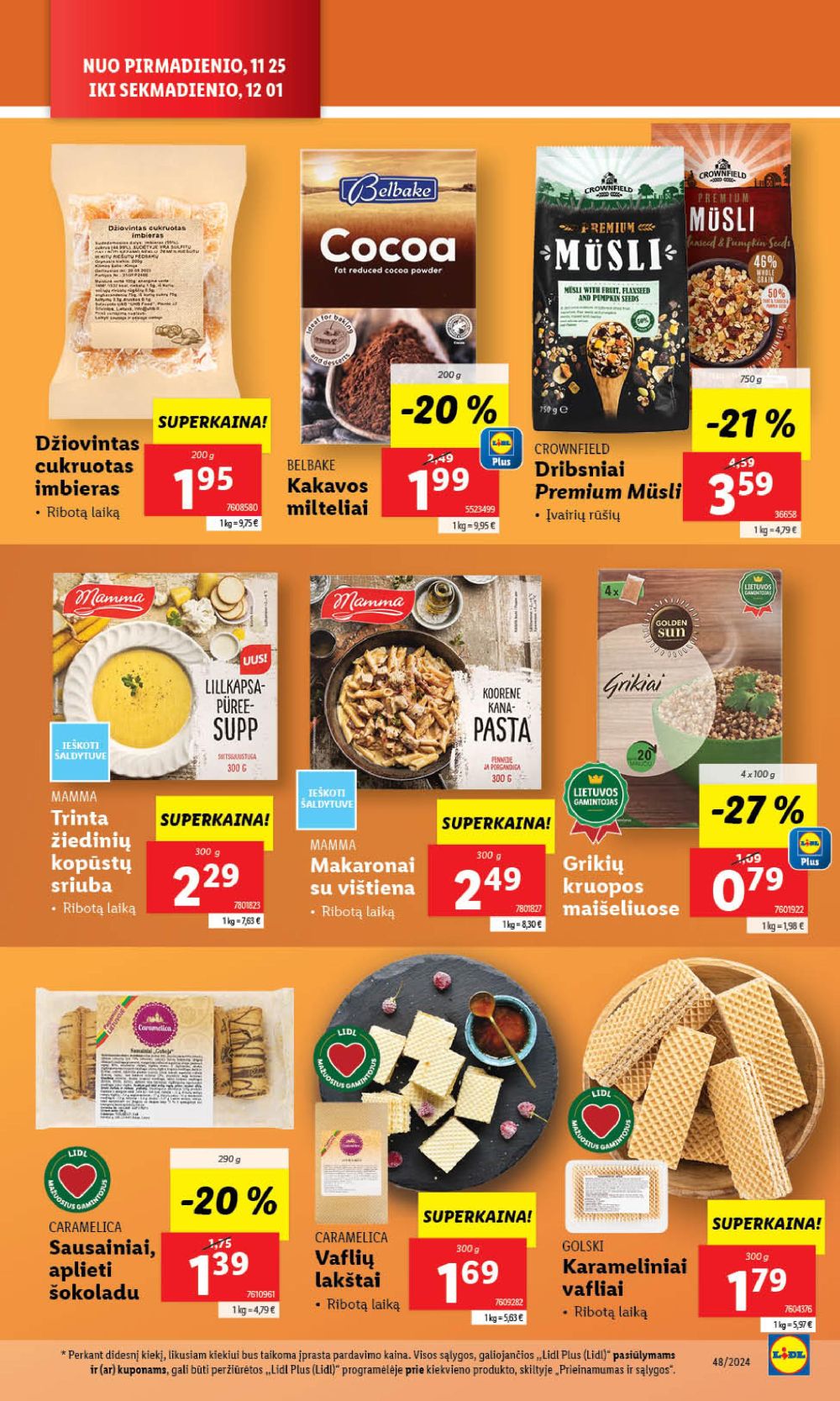 lidl - LIDL - Maisto prekių pasiūlymai (2024 11 25 - 2024 12 01) - page: 27