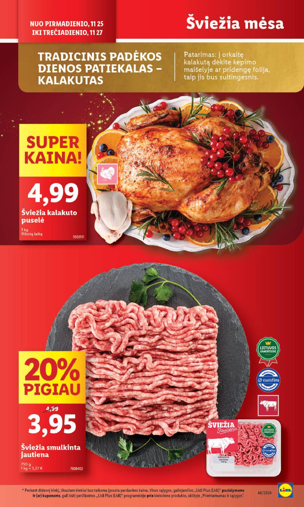 lidl - LIDL - Maisto prekių pasiūlymai (2024 11 25 - 2024 12 01) - page: 6