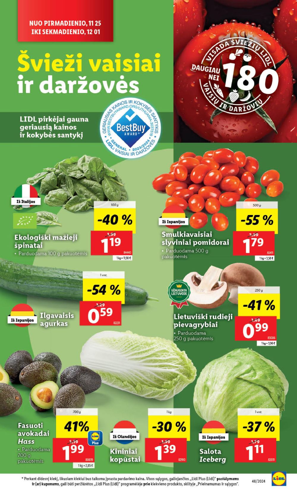 lidl - LIDL - Maisto prekių pasiūlymai (2024 11 25 - 2024 12 01) - page: 4