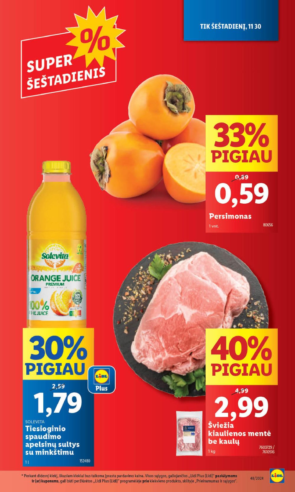 lidl - LIDL - Maisto prekių pasiūlymai (2024 11 28 - 2024 12 01) - page: 3