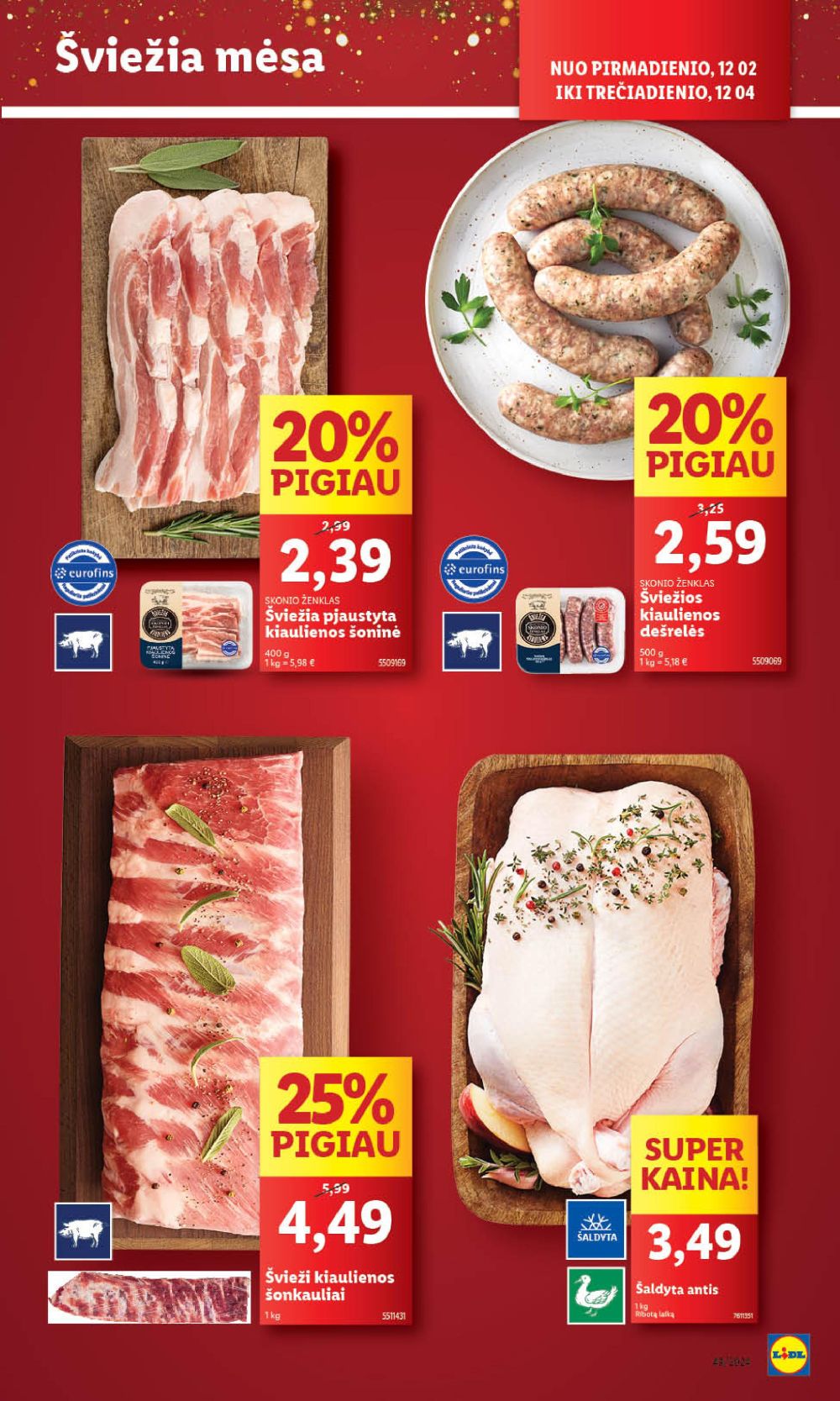 lidl - LIDL - Maisto prekių pasiūlymai (2024 12 02 - 2024 12 08) - page: 9