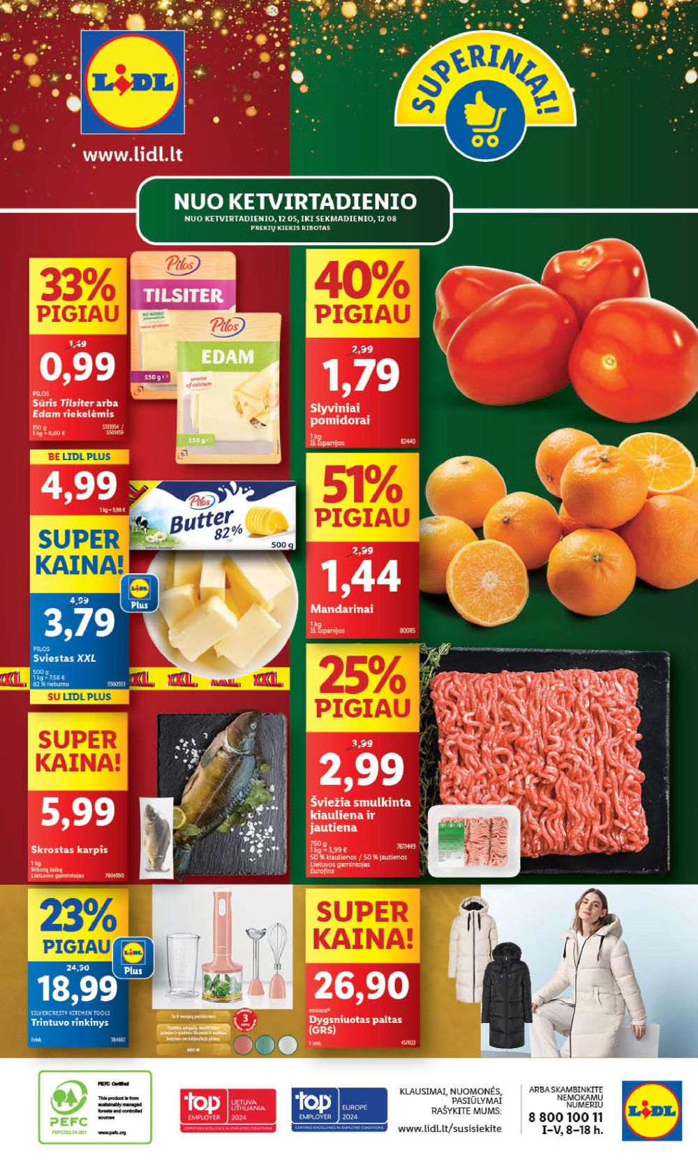 lidl - LIDL - Maisto prekių pasiūlymai (2024 12 02 - 2024 12 08) - page: 42