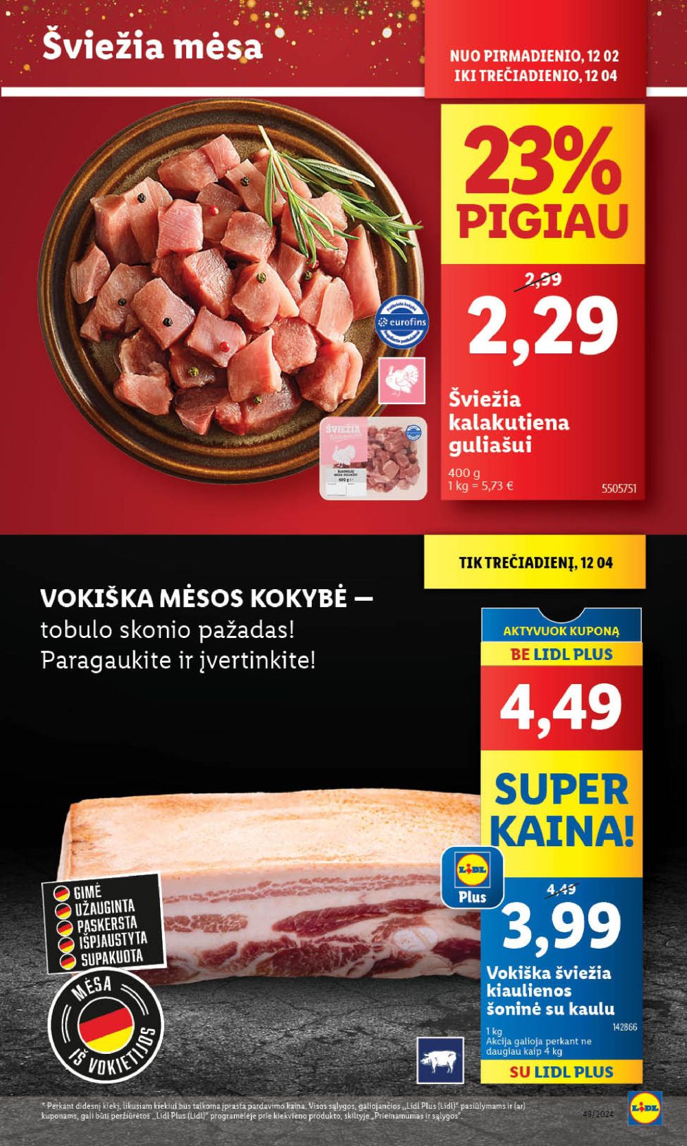 lidl - LIDL - Maisto prekių pasiūlymai (2024 12 02 - 2024 12 08) - page: 8