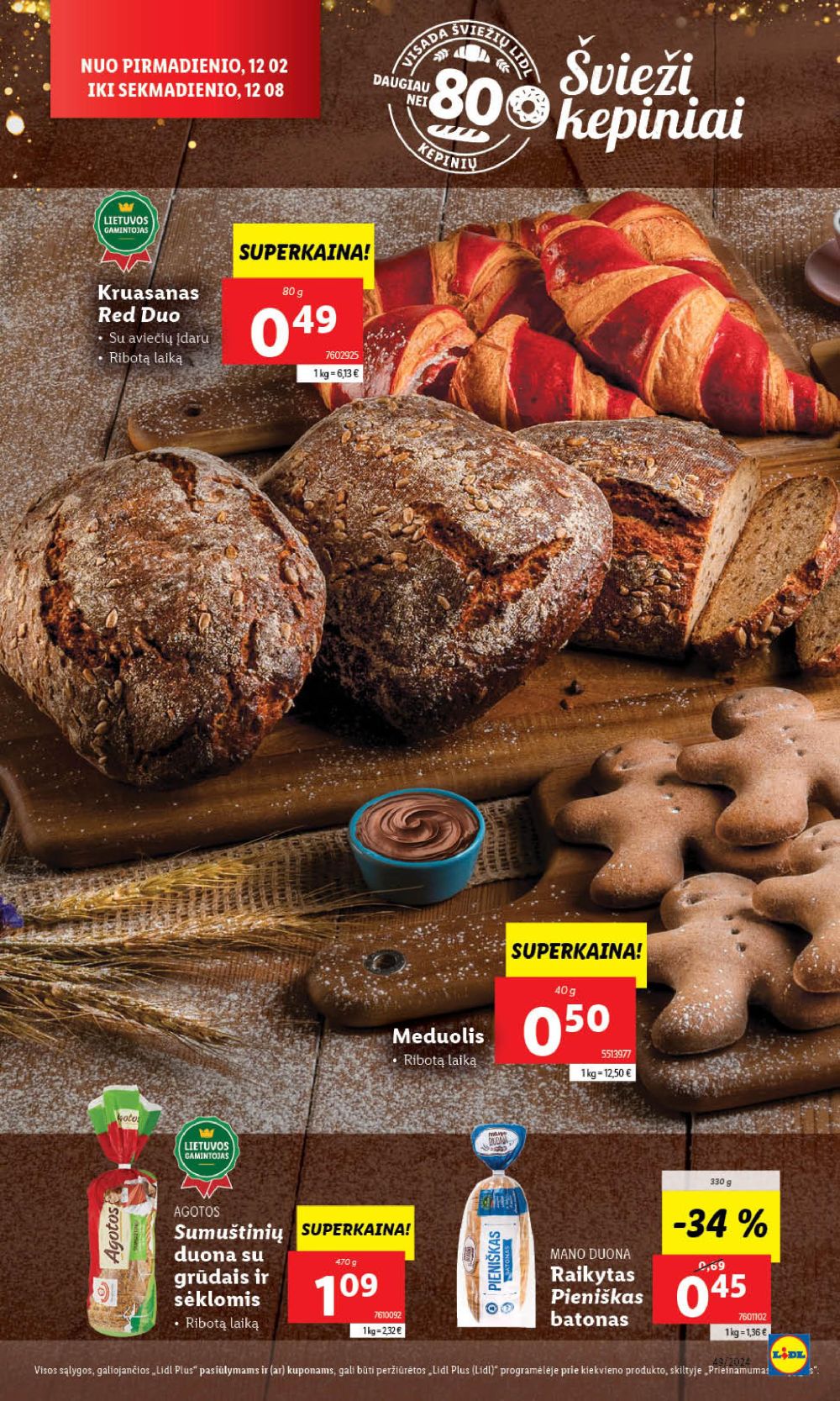 lidl - LIDL - Maisto prekių pasiūlymai (2024 12 02 - 2024 12 08) - page: 6