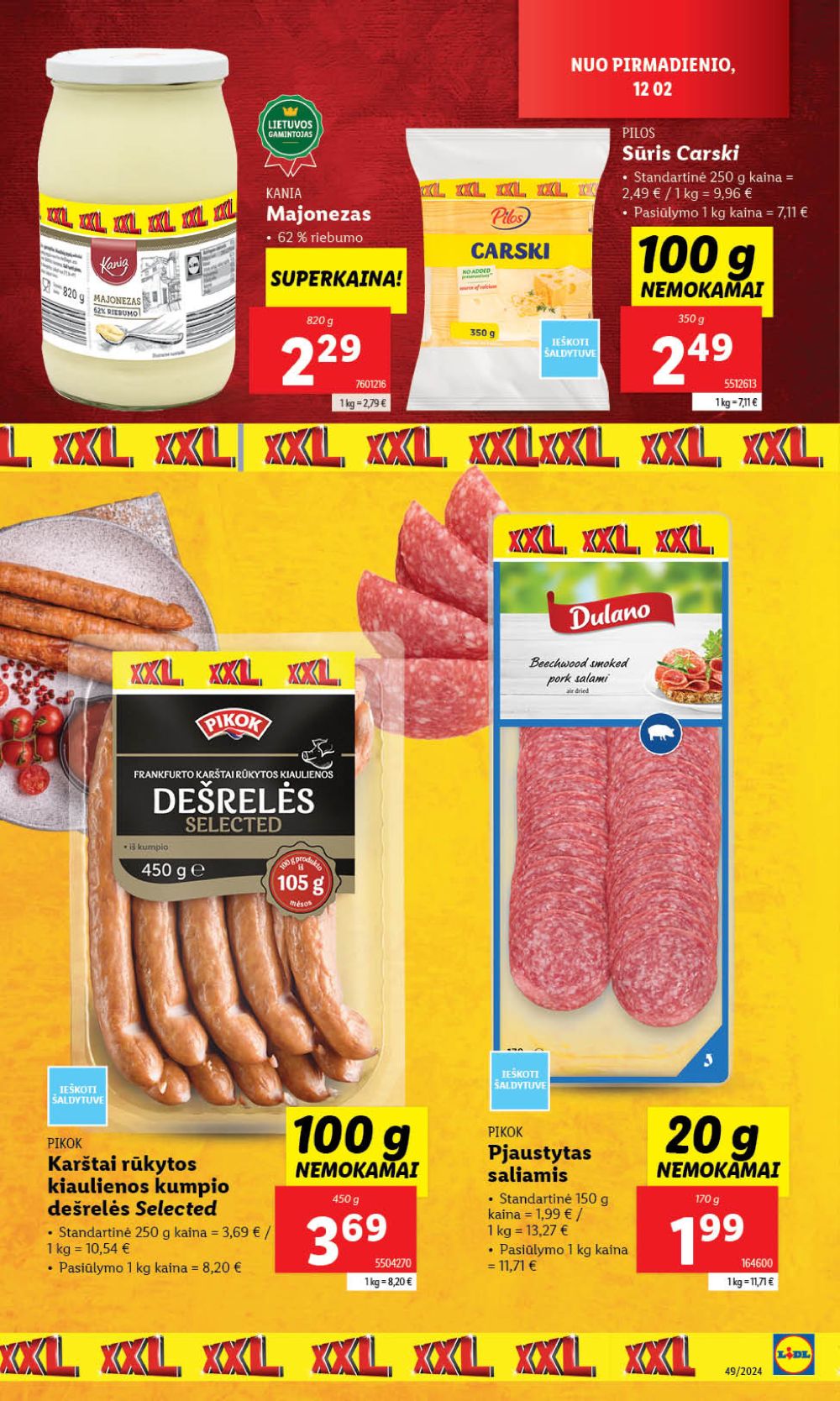 lidl - LIDL - XXL savaitė (2024 12 02 - 2024 12 08) - page: 2