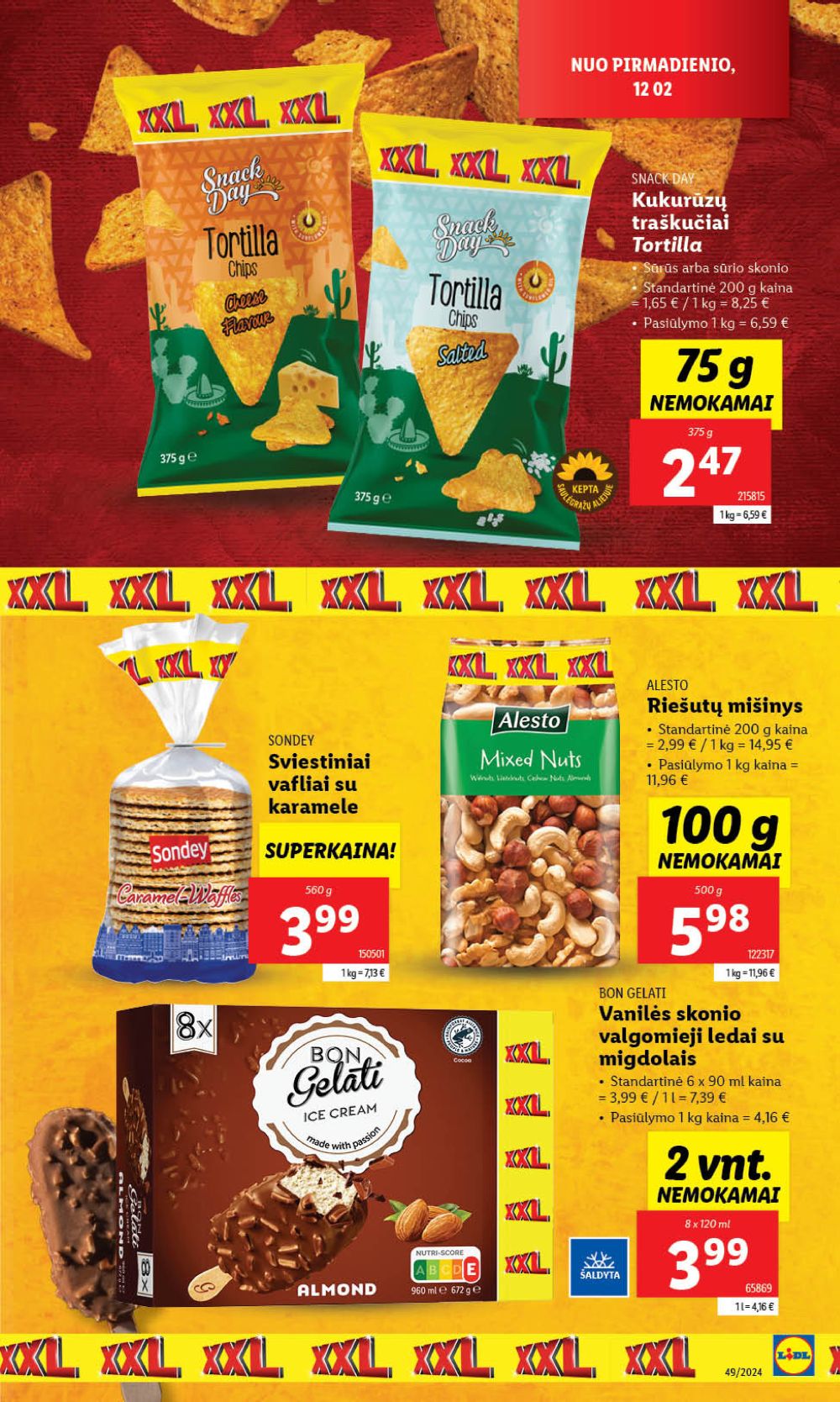 lidl - LIDL - XXL savaitė (2024 12 02 - 2024 12 08) - page: 4