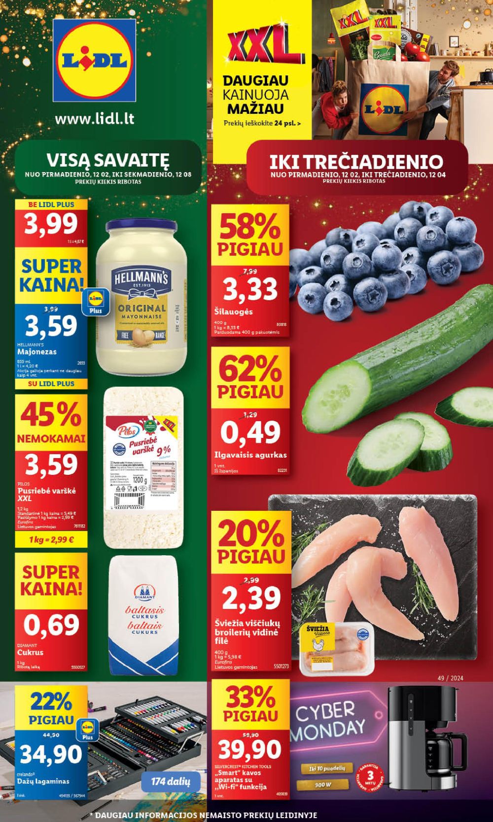 lidl - LIDL - Maisto prekių pasiūlymai (2024 12 05 - 2024 12 08) - page: 12