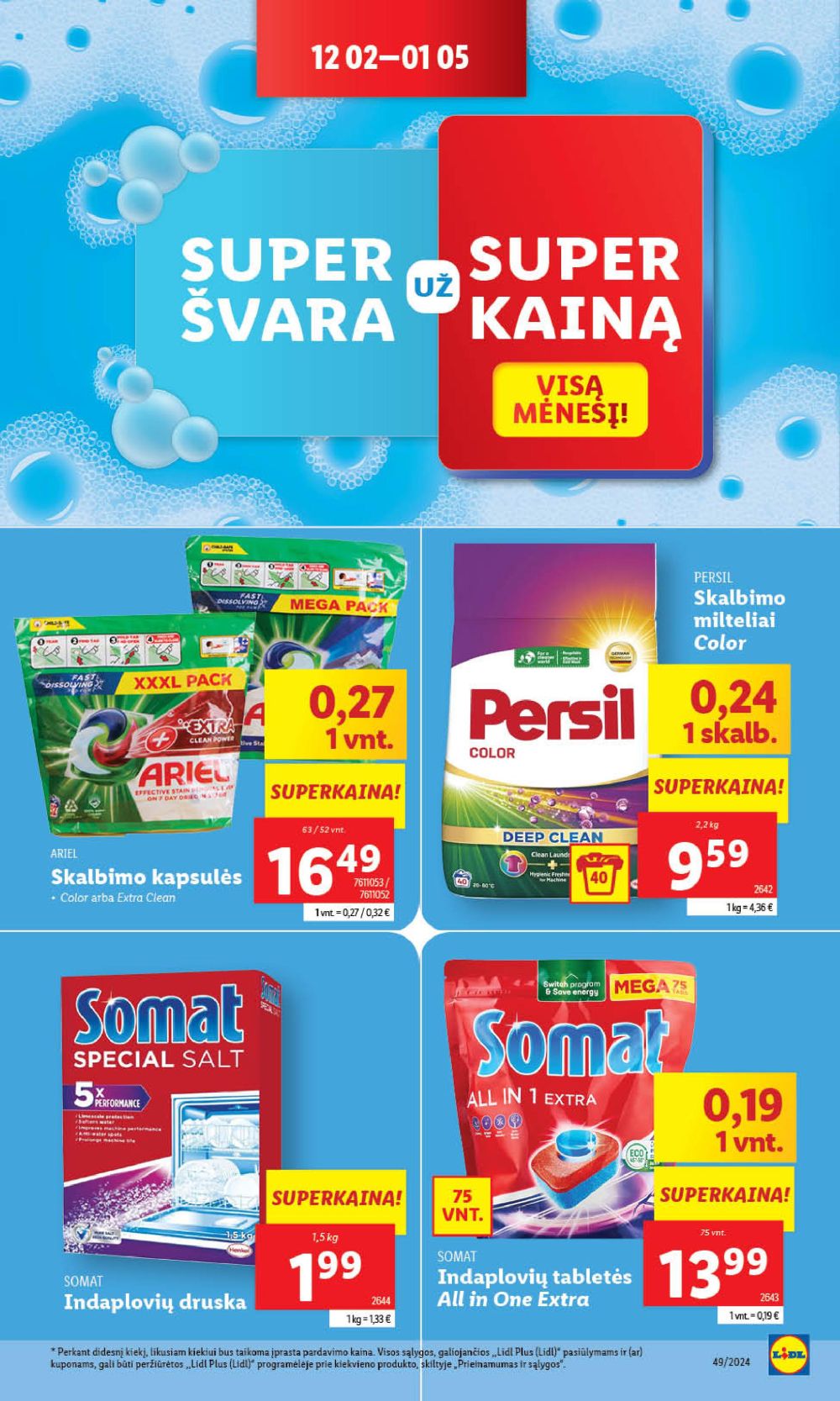 lidl - LIDL - Maisto prekių pasiūlymai (2024 12 05 - 2024 12 08) - page: 38