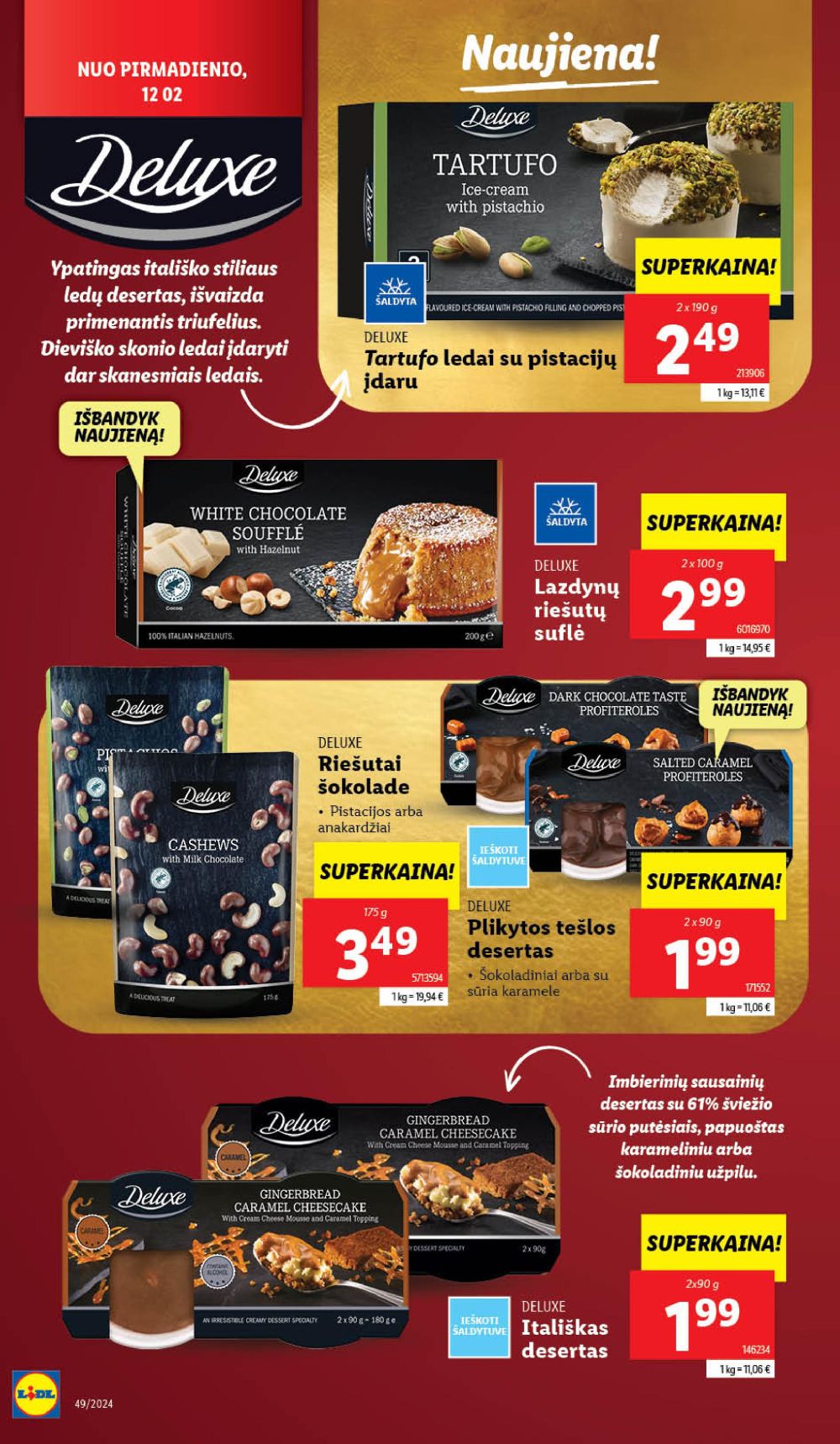 lidl - LIDL - Deluxe (2024 12 09 - 2024 12 15) - page: 12