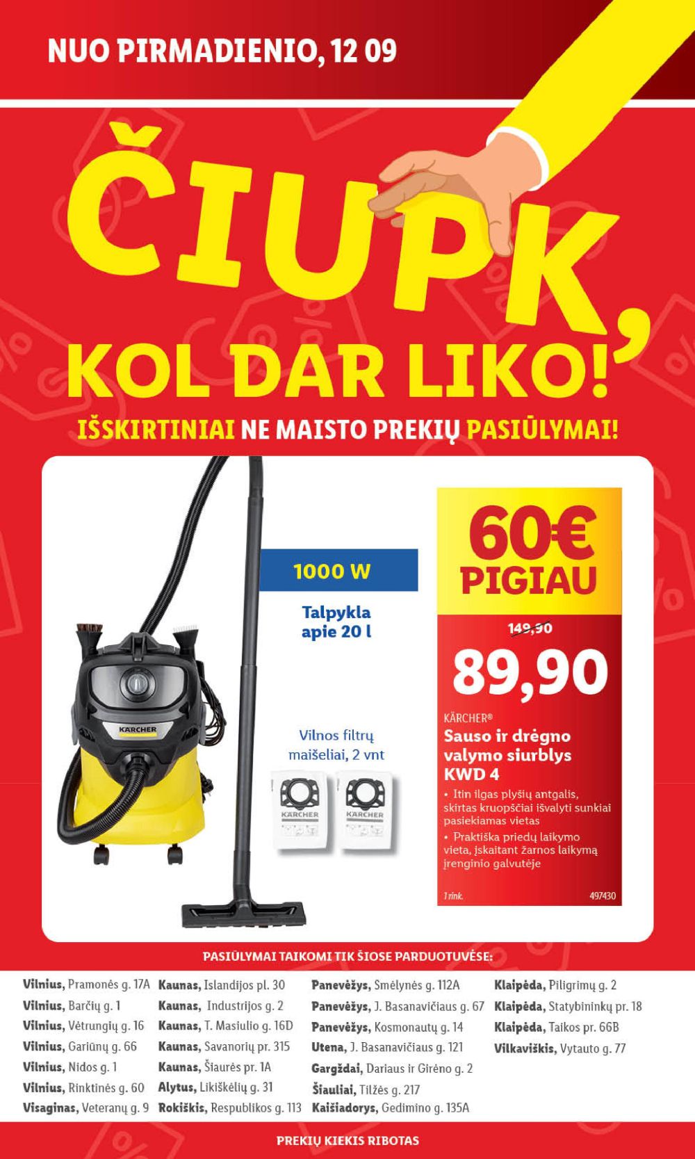 lidl - LIDL - Čiupk, kol dar liko! (2024 12 09 - 2024 12 15)