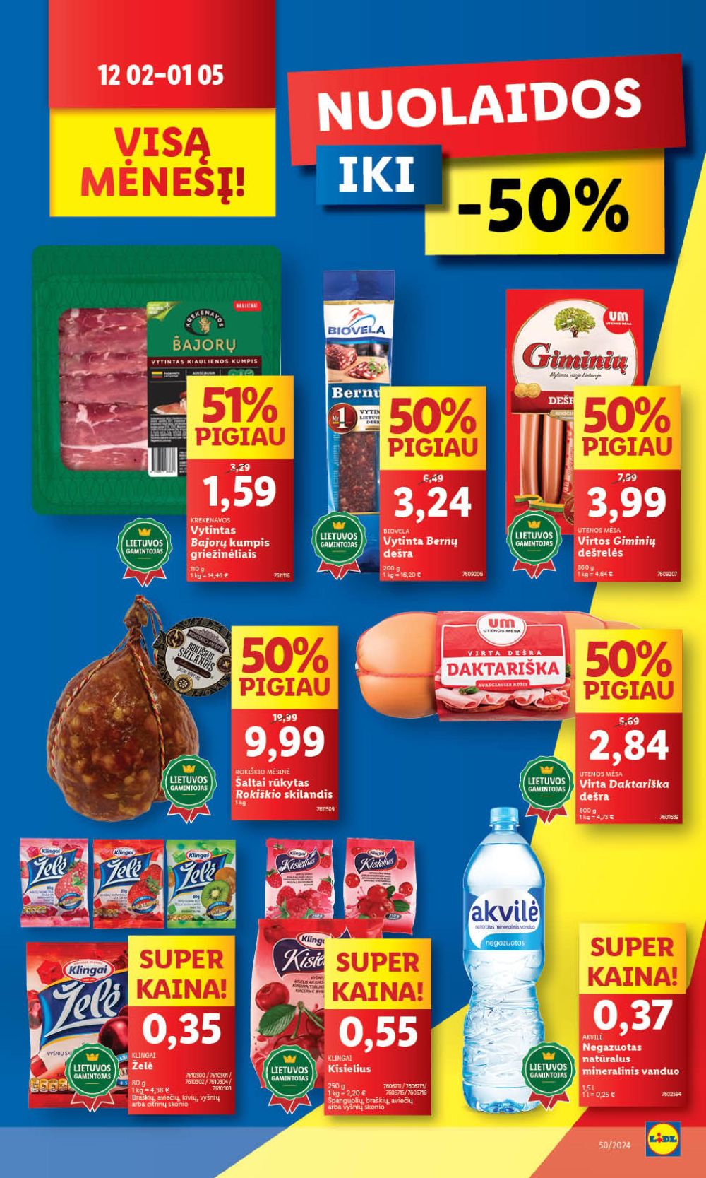 lidl - LIDL - Maisto prekių pasiūlymai (2024 12 09 - 2024 12 15) - page: 14