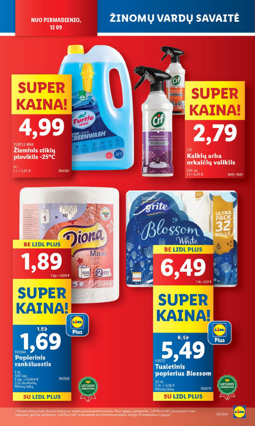 lidl - LIDL - Maisto prekių pasiūlymai (2024 12 09 - 2024 12 15) - page: 28