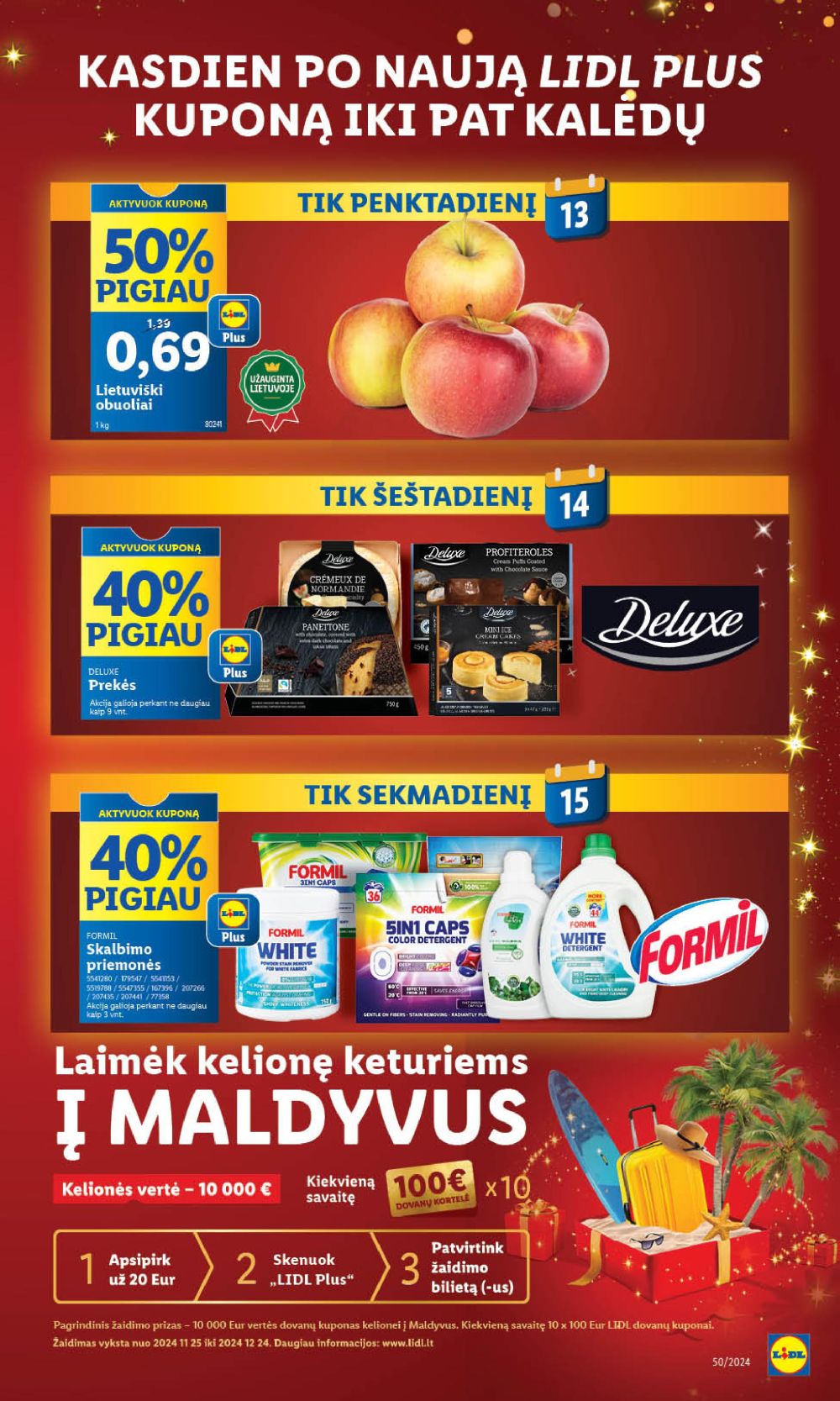 lidl - LIDL - Maisto prekių pasiūlymai (2024 12 09 - 2024 12 15) - page: 3